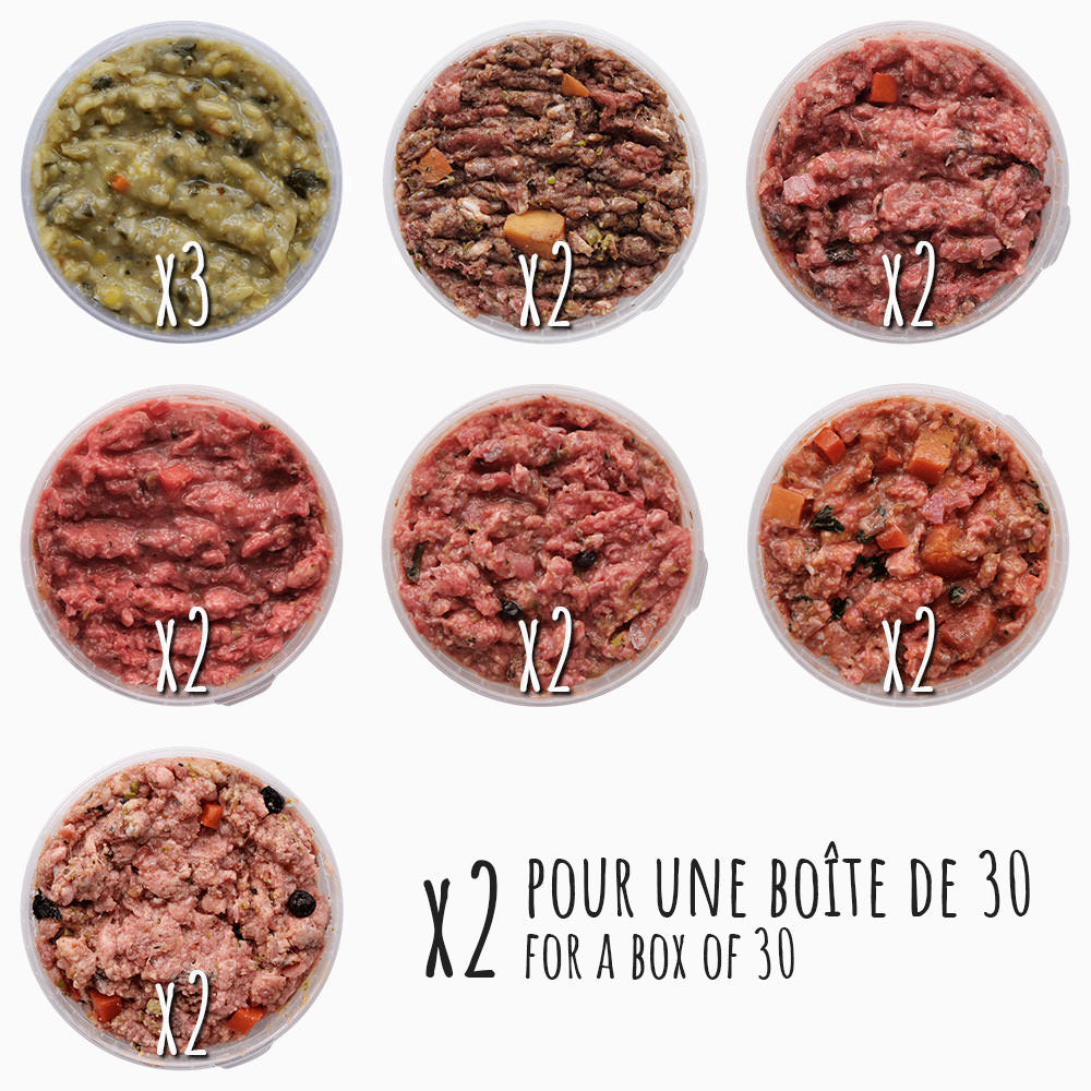 Beginner's Box Raw Food For Dogs Montreal