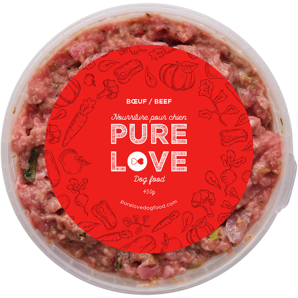 Beef Meal Box | Feed your dog a nutritious raw food diet to keep them healthy & happy with the Beef Meal Box | Delivered to your door | Made with love in Montreal