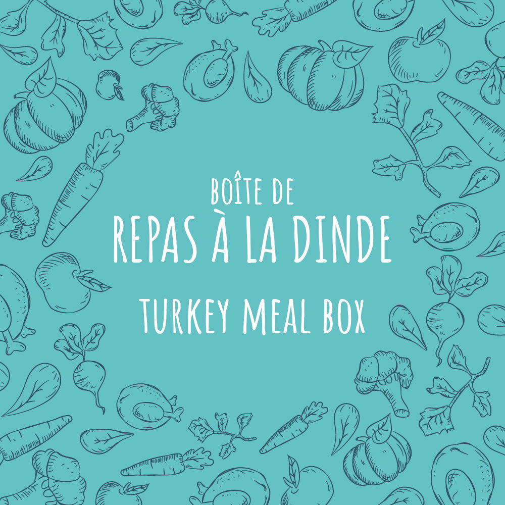 Turkey Meal Box | Feed your dog a nutritious raw food diet to keep them healthy & happy with the Turkey Meal Box | Delivered to your door | Made with love in Montreal