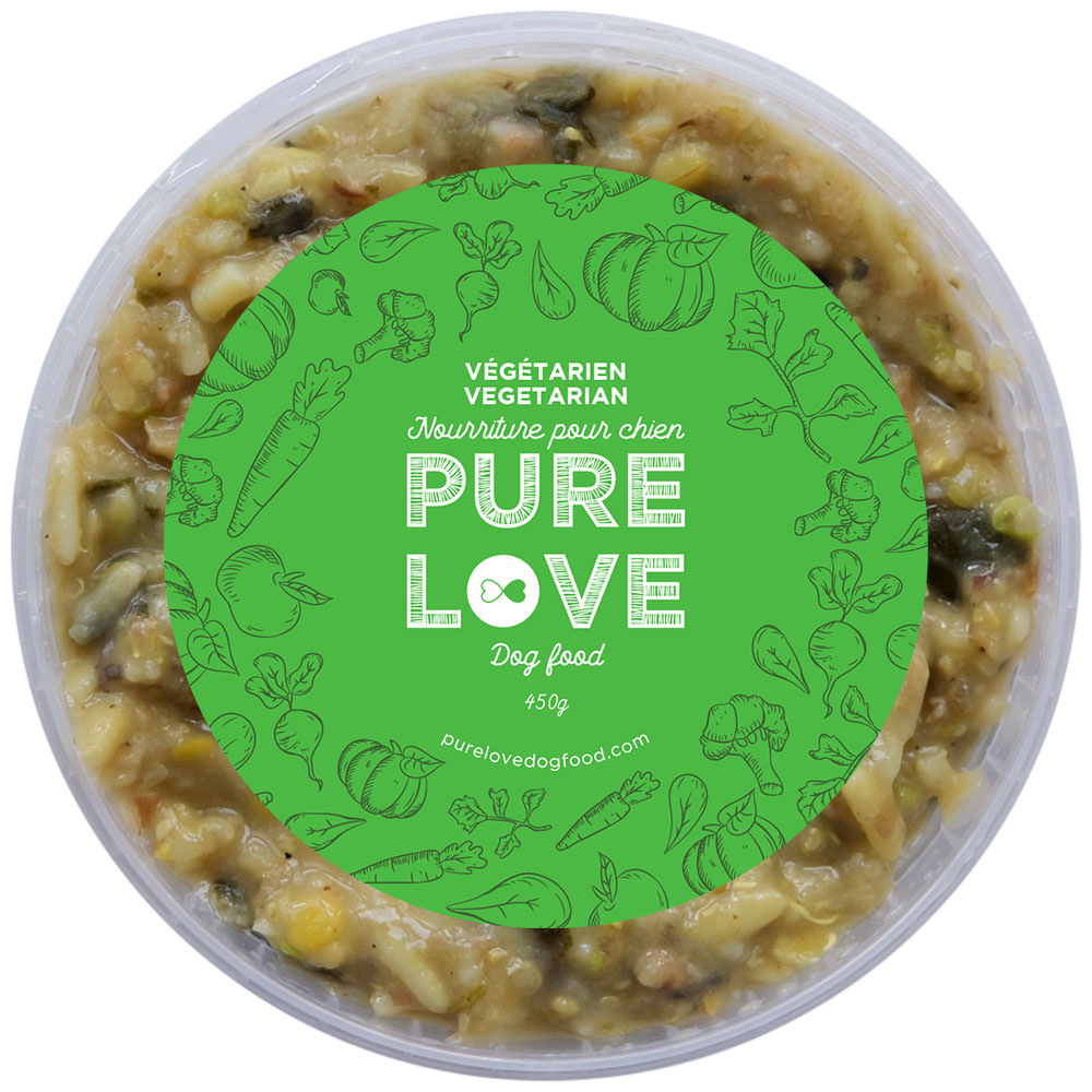 Vegetarian Meal Box | Feed your dog a nutritious raw food diet to keep them healthy & happy with the Vegetarian Meal Box | Delivered to your door | Made with love in Montreal